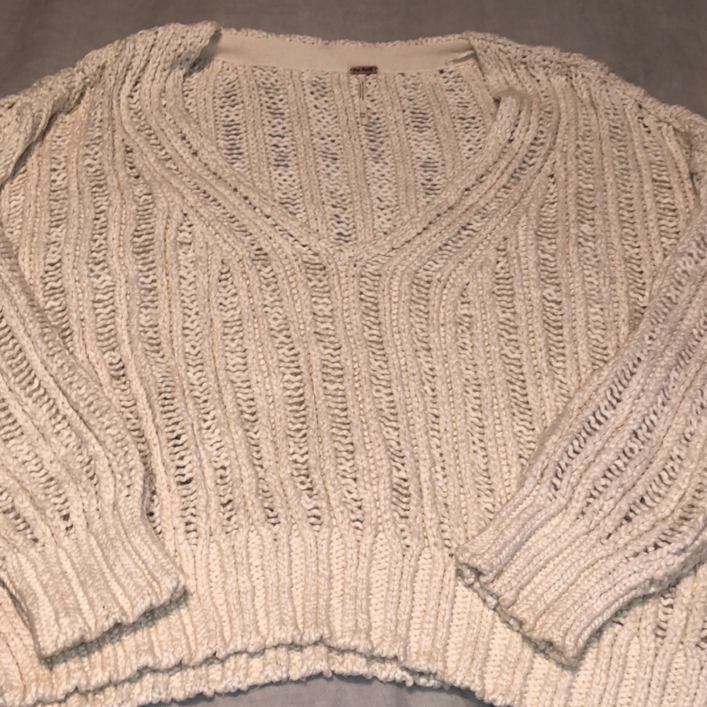Free People Chunky Knit Sweater